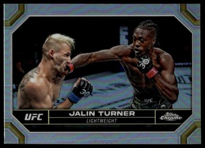 2024 Topps Chrome UFC #88 Jalin Turner Refractor