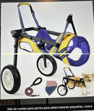 Dog Wheelchair for Back Legs Small, Newly Wheelchair for Small/Medium Dogs,