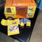 Vintage 1970s Mattel Barbie Country Camper Van RV Toy Vehicle FR-458