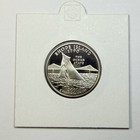 2001 S United States Washington Rhode Island Quarter Proof Clad — photo 2
