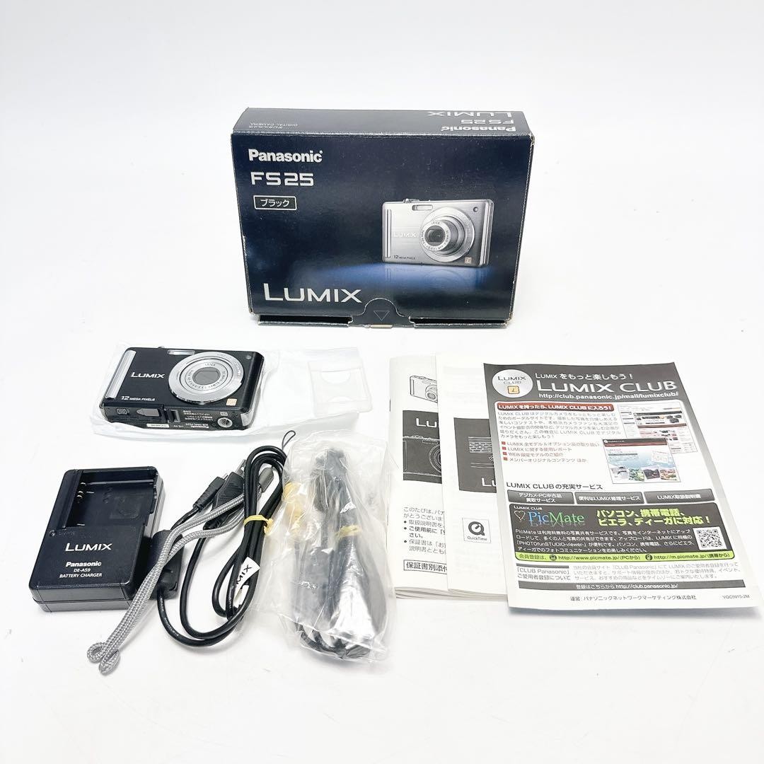 美品】Panasonic　パナソニック　LUMIX　DMC-FS25 Amazon.com : Panasonic Lumix DMC-FS25 12MP Digital Camera