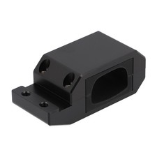 4KS Adapter Hinterbauständer Seitenständer Adapter KSA18 CNC Alu schwarz L