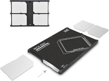 Slim Ultra-Thin SDHC SDXC Box, 4 Slot SD Card Holder Case Storage Organizer