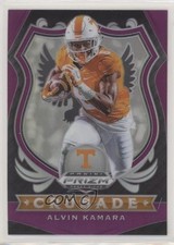 2020 Panini Prizm Draft Picks Crusade Purple Prizm Alvin Kamara #15 8d2