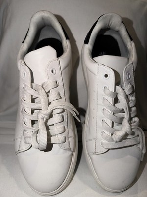 H& M H&M White Mens Size 9 (42) White Shoes