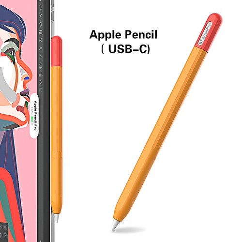 Pencil Case Apple Pencil Pro Color Matching Soft Silicone Ultra Thin Protective - Afbeelding 24 van 36