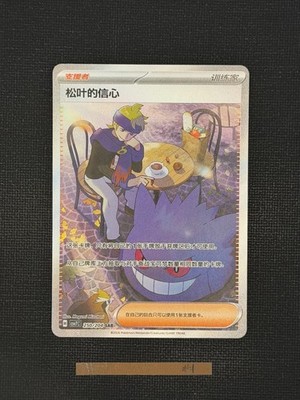 US Seller] Pokemon S-Chinese Morty's Conviction 250/204 SAR CSV7C