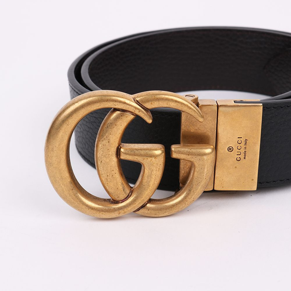 Gucci Reversible Double G Marmont Men's Belt 627055 Gucci Reversible Double G Marmont Men's Belt 627055
