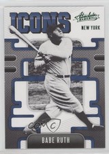 2021 Panini Absolute Icons Green Babe Ruth #I-1 HOF sh7