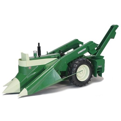 1/16 Oliver 1600 Tractor with Mounted 74H Corn Picker, Farm Tech