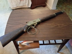 Vintage Toy Hubley RIFLEMAN Flip Special Cap Gun Rifle