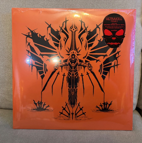 Ultrakill Act 2: Imperfect Hatred 3xLP Vinyl Orange Crush Onyx Variant ...