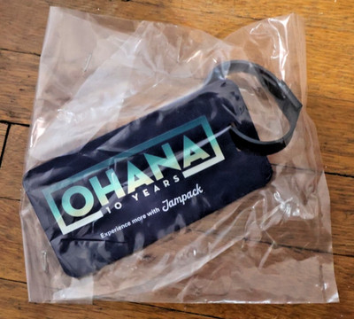 Pearl Jam Ohana Fest Luggage Tag - Included in Jampack VIP Package - RARE
