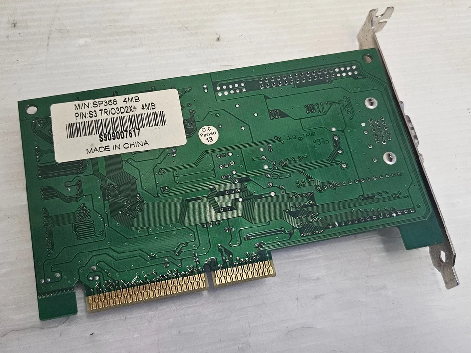 S3 Trio 3D/2X, 4MB, AGP 2x, VGA, Sparkle SP368, VIDEO CARD - WORKING! - image 3 of 3