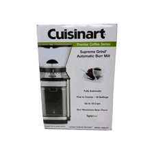 Cuisinart DBM-8 Supreme Grind Automatic Burr Mill Coffee Grinder - Box Damage 