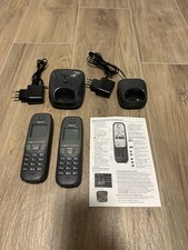 Gigaset AS475 Duo cordless con 2 portatili, base, caricatore e manuale