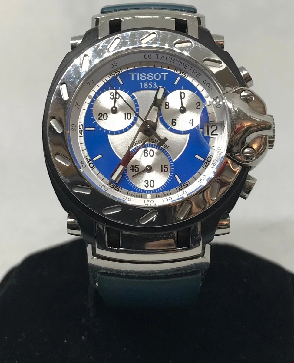 Tissot T-Race T472 Chronograph Blue Dial Men