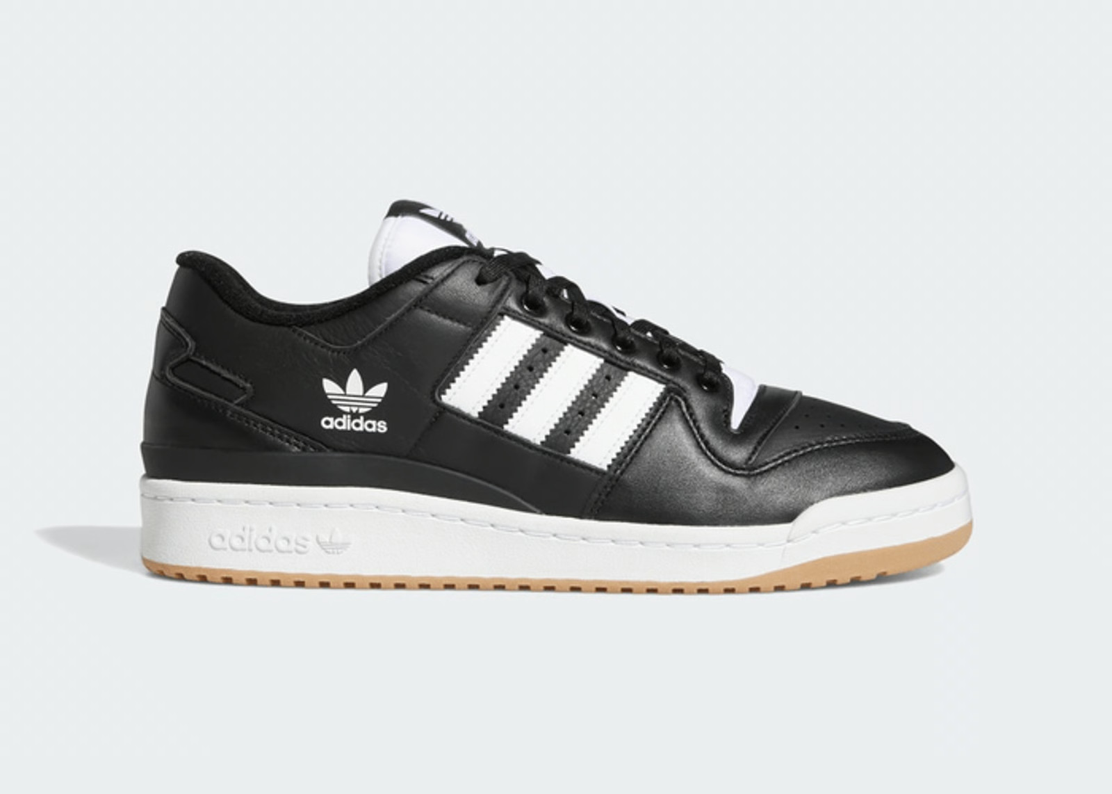 Adidas Forum Low ADV - Mens Skateboarding Shoes - Black White GW6933 21890₽