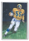 Goal Line Art Card - Tom Fears - Gold Seal Autograph #/100