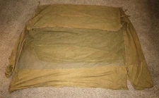 ORIGINAL, UNISSUED WWII COT SIZE MOSQUITO NET WITH TIE STRINGS