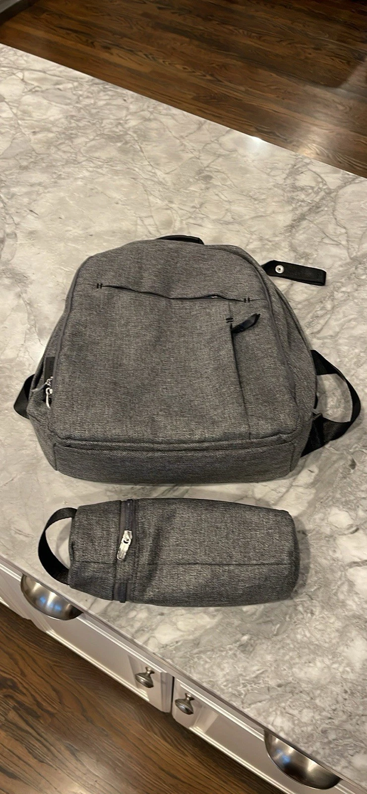 Uppababy Diaper Changing Backpack Gray