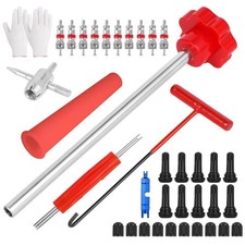 Quick Change Tire Valve Tool Kit, Valve Stem Core Removal Tool Set For Ca