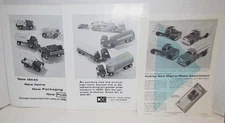 Hubley Manufacturing Pressed Steel Trucks Sales Sheets