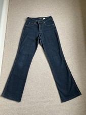 Armani Women's Blue Jeans W28 L30 Dark Indigo Blue