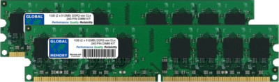 RAM Memory Upgrade for The DFI CT132-B PC2-3200 2GB DDR2-400