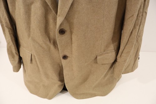 Jaeger Cashmere Silk Blazer Size 56R Brown - Picture 2 of 11