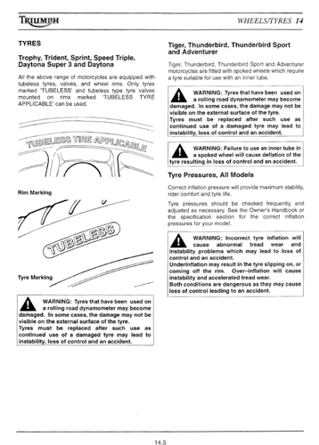 Triumph Daytona Super III Service Reparatur Werkstatthandbuch USB 2012 - Bild 9 von 9