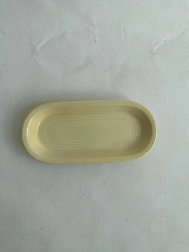Vintage Fiesta Ivory Utility Tray