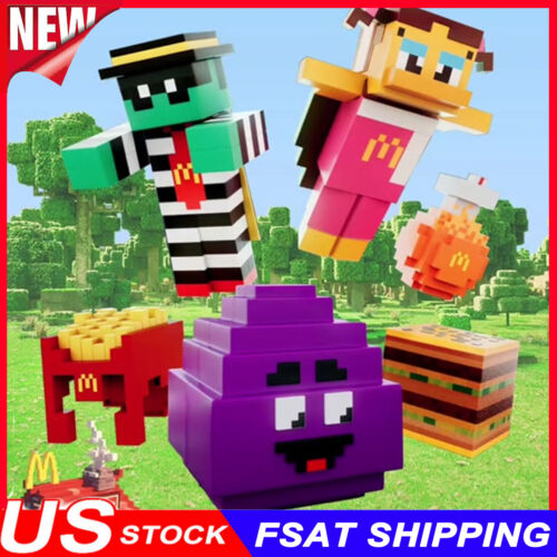 ๐ฅ 2025 McDONALD'S Minecraft Adult Happy Meal Toys Brand New & Sealed ๐ฅ