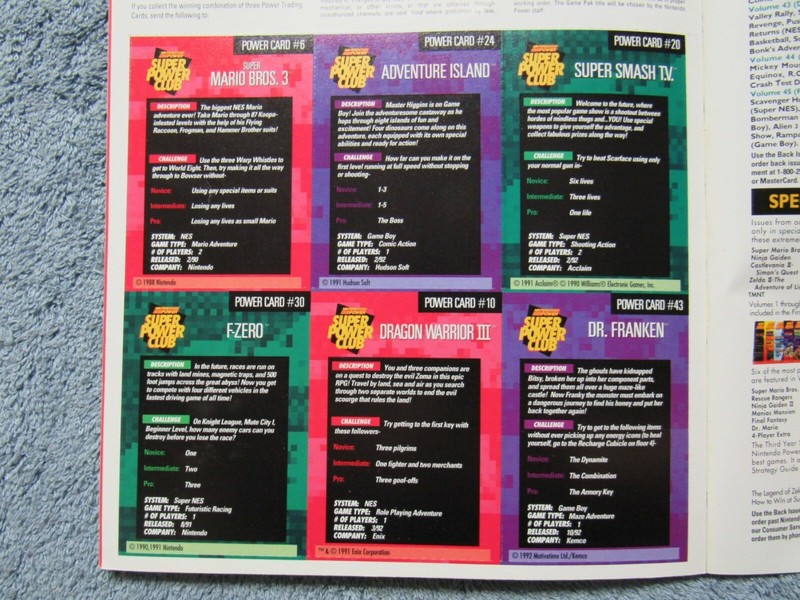 Issue 46 NP NINTENDO POWER w/ Power Cards SMB3, SUPER SMASH TV c6 