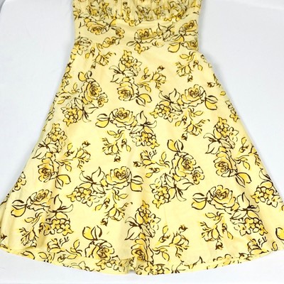 ann taylor loft yellow dress