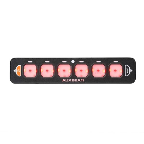 AUXBEAM AS-600 6 Gang RGB Slim Switch Panel w/ bluetooth APP&Remote For Car Boat - Bild 6 von 12