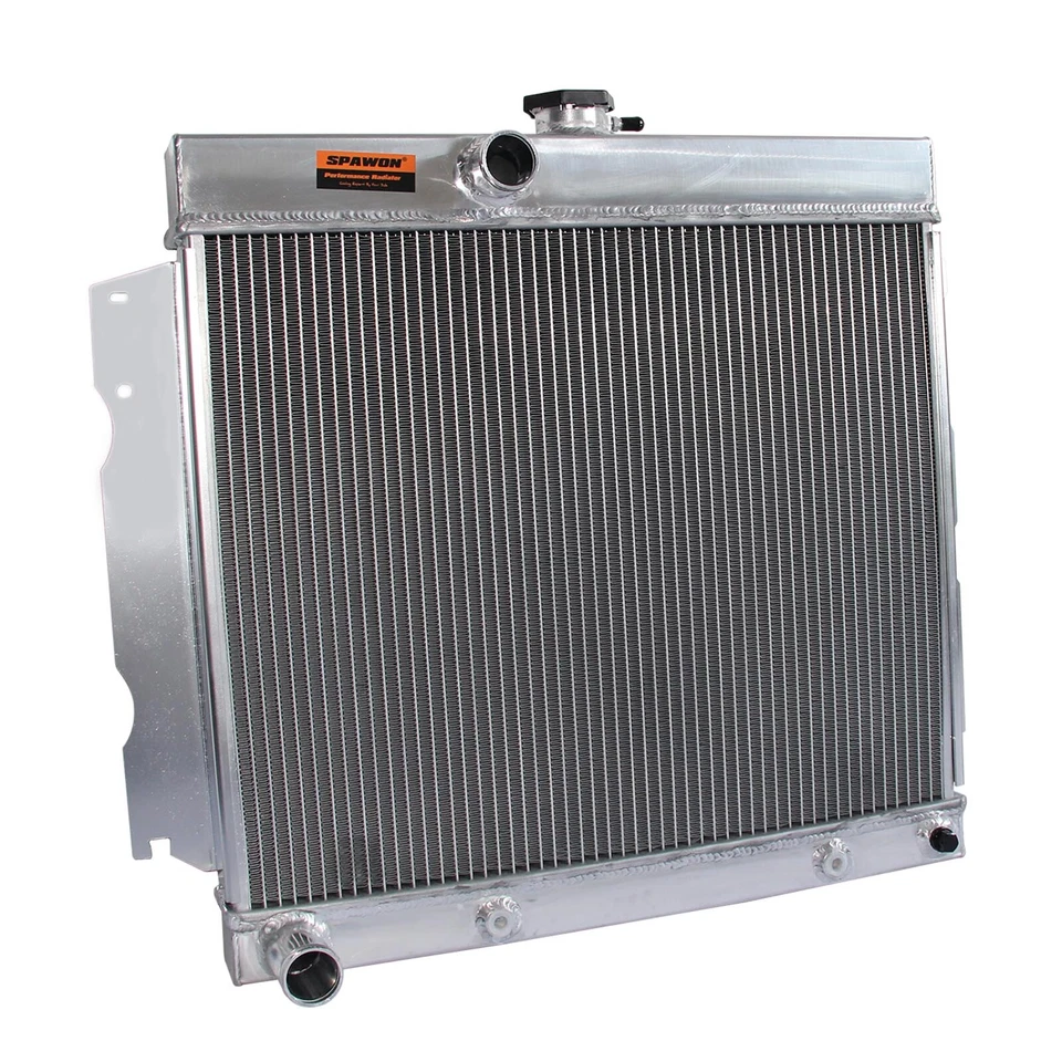 3 Row Fit Plymouth Valient Signet Savoy Dodge 7.0L V8 Radiator 1963-1969 AT MT Foto 3 de 4