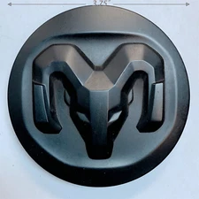 Single OEM BLACK Center Cap For 19-24 Dodge Ram 2500 3500 6PG01TRMAA 560-02691