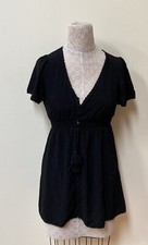 Small Black Forever 21 Button Down Dress