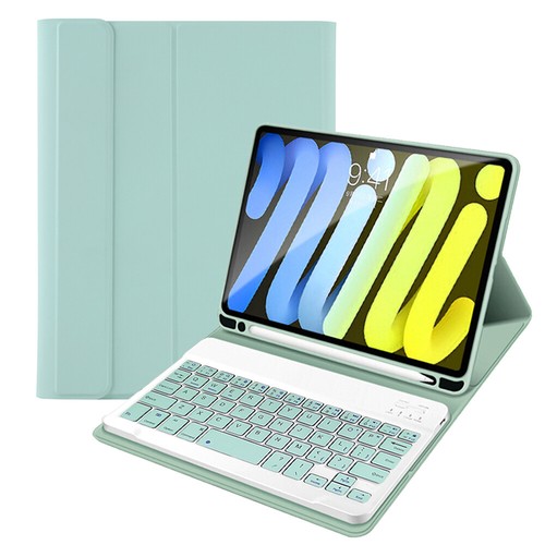 Bluetooth Keyboard Case Cover Mouse With Pencil Holder For iPad Mini 6 8.3" 2021 - Picture 7 of 39