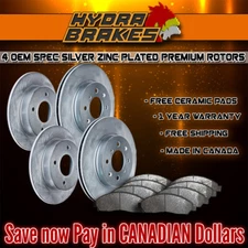 FITS 2013 Police Interceptor OE BLANK Brake Rotors CERAMIC SLV