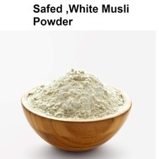 Safed Musli White Musli Powder Chlorophytum Borivilianum 100gm 3.5 OZ '