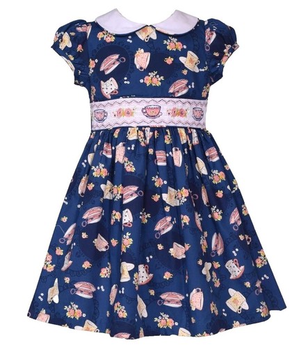 bonnie jean christmas dress 4t Classic Toddler NWT Color:Pink-Black Burgundy Drop-Waist Midi Dress country_of_origin: cambodia Decorated christmas Underskirt Fabric 77% polyester