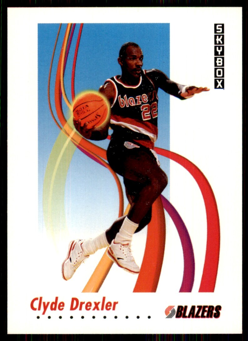 1991-92 SkyBox Clyde Drexler Portland Trail Blazers #237 NBA