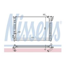 Fits Mini Cooper S R53 1.6 Genuine OE Quality Nissens Engine Cooling Radiator