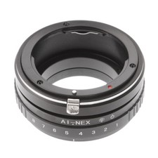 Tilt Adapter for Nikon AI F Mount Lens to Sony E A7II A7R A6300 A6500 NEX-7 6