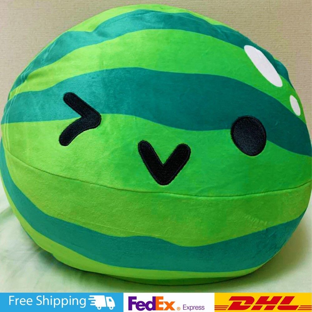 ぬいぐるみ  watermelon Suika Game BIG Plush Mascot Watermelon PRIZE item NEW | eBay
