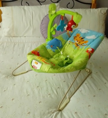 fisher price rainforest baby bouncer