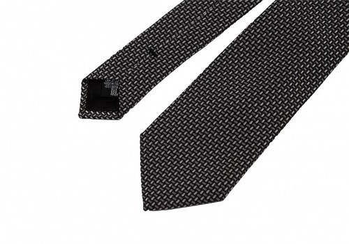 EMPORIO ARMANI Silk Dobby Tie(K-121766) - Picture 4 of 7