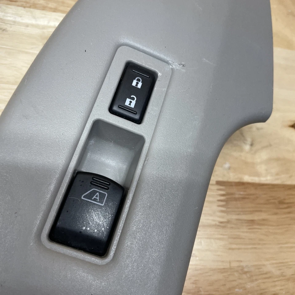 OEM 2011-2014 Nissan Quest Van Passenger Side RH Window Switch Gray Bezel Nice — 第 4/4 张图片